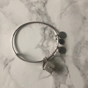 Alex and Ani 2017 Graduation Bangle in Silver